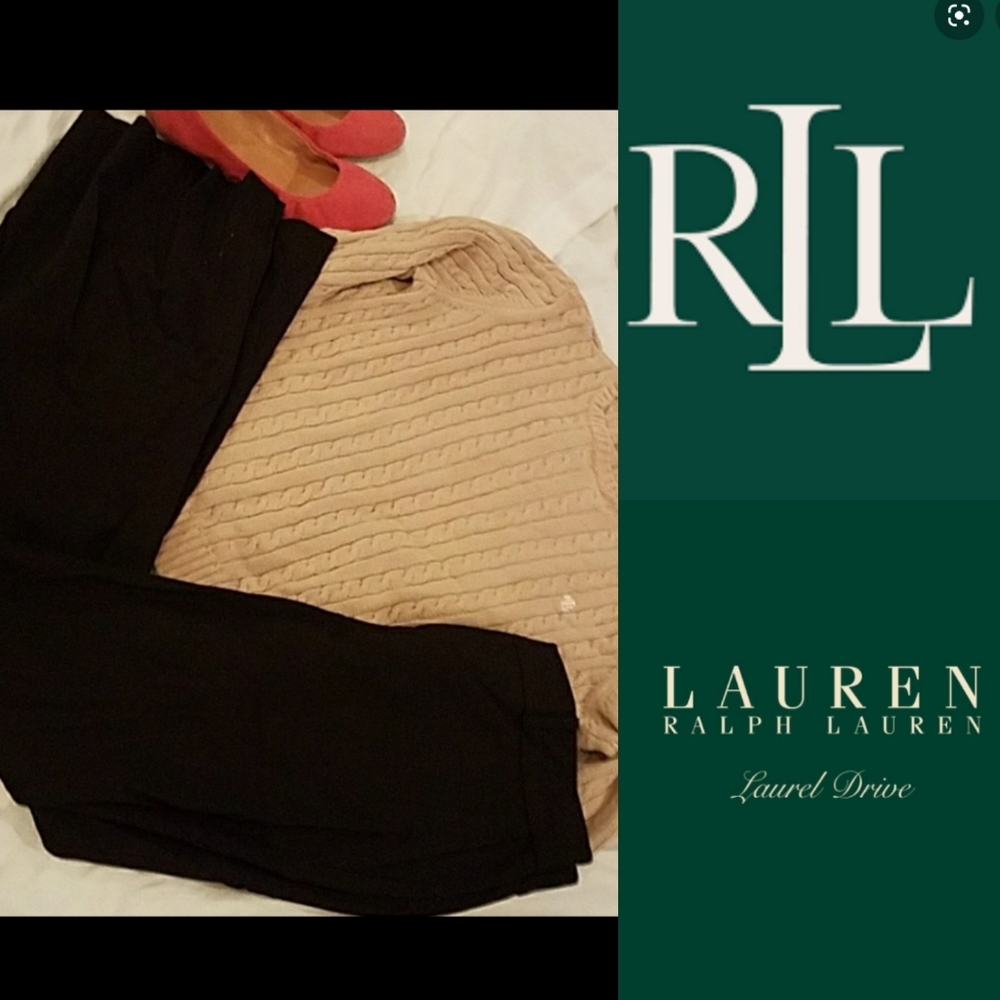 Ralph Lauren Dark Brown Dress Pants Sz 8
